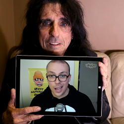 Skype Live Studio – Alice Cooper