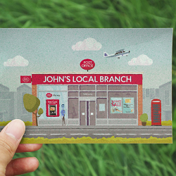 Post Office Illustration
