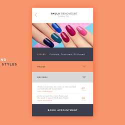 Nailtherapy - Mobile app