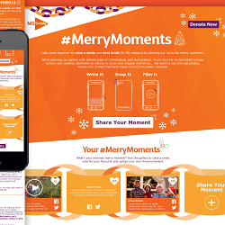 MS Society - Merry Moments Christmas Campaign
