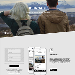 FMP - Branding, App & Web Design - Travel Journal App
