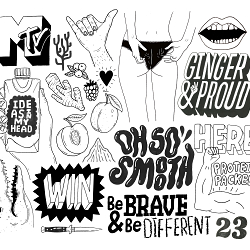 Unused client doodles