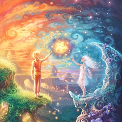 Why don't Moon Fairy and Sun Prince live together?