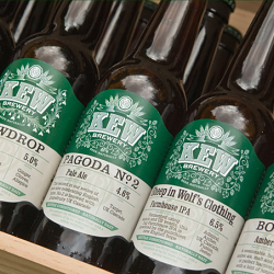 Kew Brewery branding
