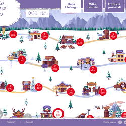 Milka Christmas campaign