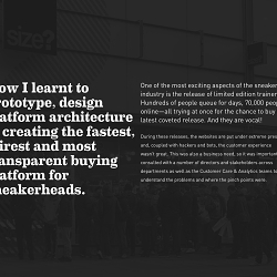 The fastest and fairest buying platform for Sneakerheads. - A Launch App [concept]
