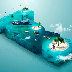 LUMA Pictures Isometric Composition