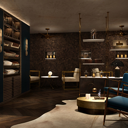Cigar Lounge at Harrods