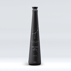 Packaging Design for Five Red Stars Wine