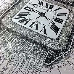 CARTIER watch drawing