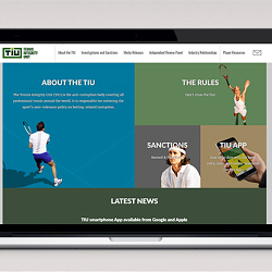 Tennis Integrity Unit Website