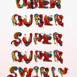 UBER DUBER SUPER DUPER SWIRLY