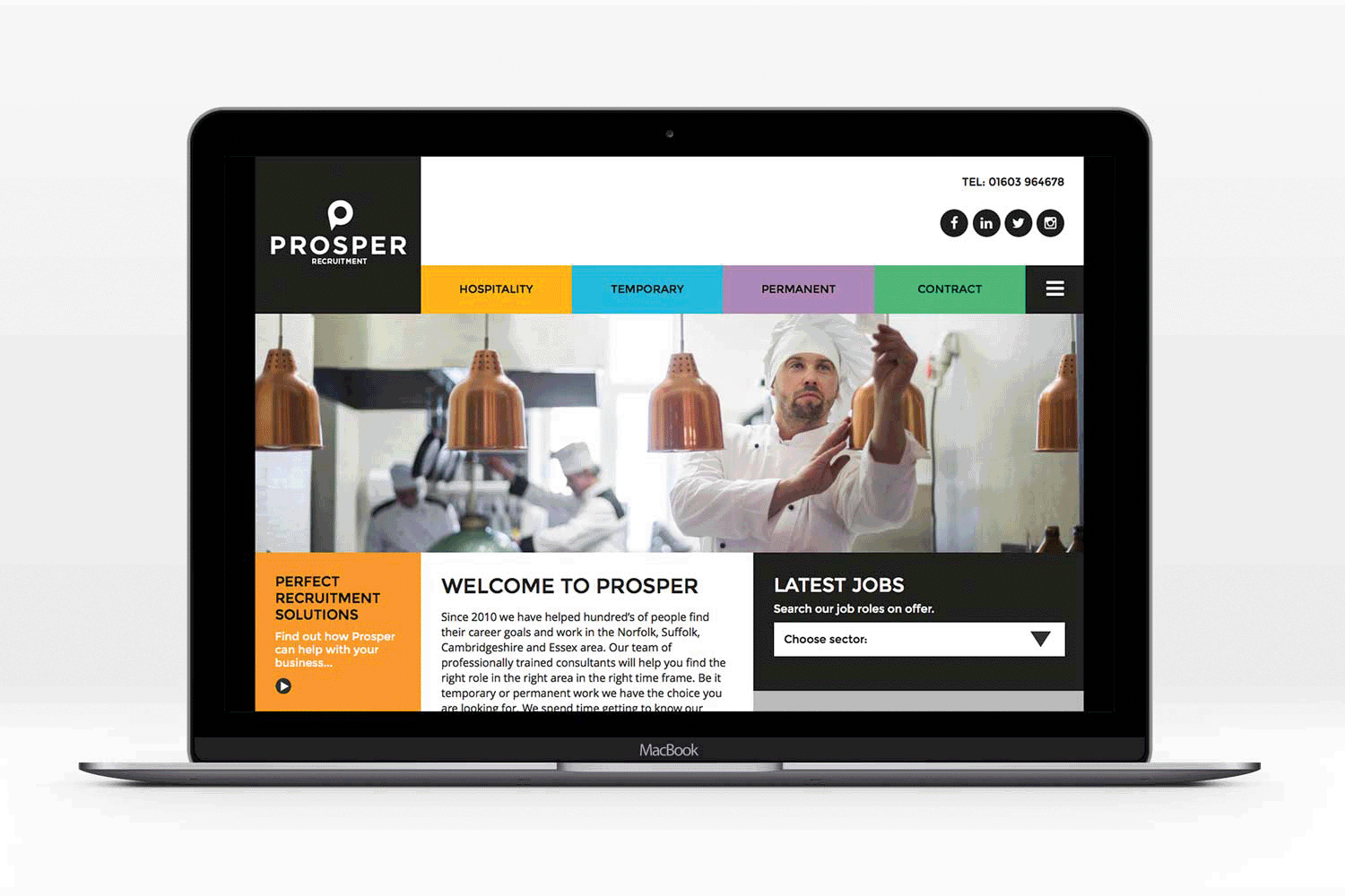 Brand Identity & Website Design for Recruitment Agency
