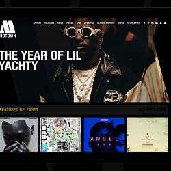 Motown Records Website