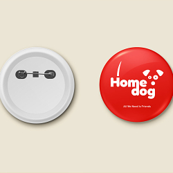 Home Dog / Logo design
