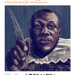 World Poetry Day Illustration