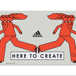 Adidas Here To Create Campaign