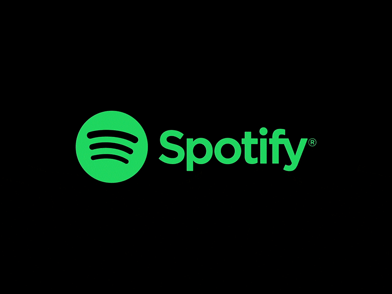 Spotify Animated Logo & TV UX Concept (Choose Album)