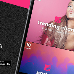 MTV Trax, music and entertainment App - Brand and Product Design