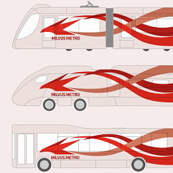 Milvus Metro Branding