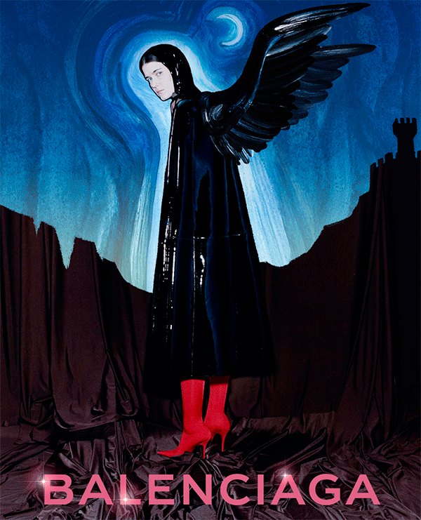 My recent conceptual artworks for fashion ad campaigns (animation)