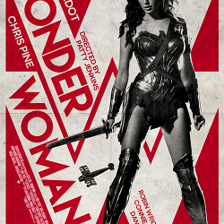 Wonder Woman FanMade Retro Film Poster