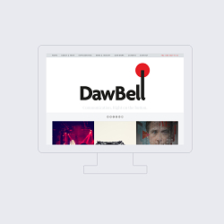 Website Design for a London PR agency