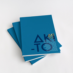 Hotel branding and visual identity for AKI-T0