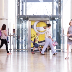 LIMITED SPACE LAUNCHES ICONIC MOVING SCREEN WITH DESPICABLE ME 3 CAMPAIGN