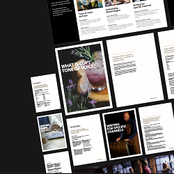 Diageo brand tone of voice