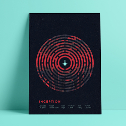 Movie Posters Re-designed