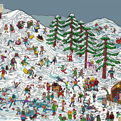 Sylvan Hill - Where's Waldo style