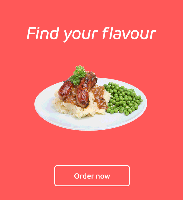 Email mock up for Just Eat