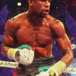 Displate Boxing Illustrations