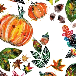 Autumn Watercolour Illustration