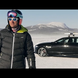 Jaguar XF Sportbrake | GUINNESS WORLD RECORDS™ Fastest Towed Speed on Skis