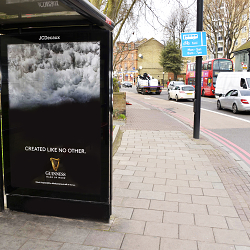 Guinness continues out-of-home innovation using behavioural data to locate and reach draught ent