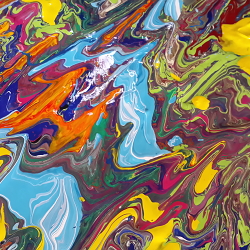 Painting& illustrating for Scarf designing