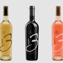 Wine label design