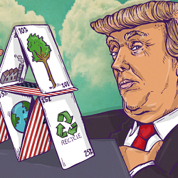 Trump's climate change denial