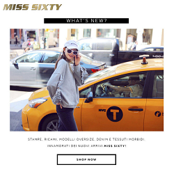 Miss Sixty newsletter collection