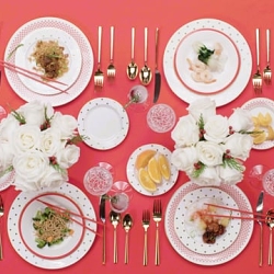 Davide Luciano x Kate Spade- The Holiday Dinner Party