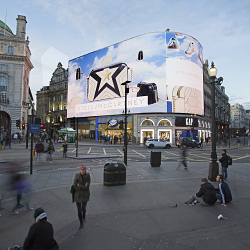 Stella McCartney secures star spot on iconic Piccadilly Lights