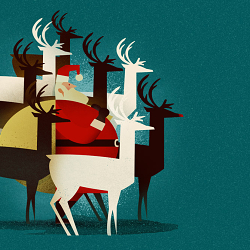 Deer Santa!