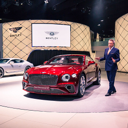 Bentley Frankfurt Motor Show exhibition stand