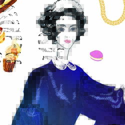 Visual ideas for Christmas windows in Au Pont Rouge. Part 2: Garcon