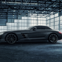 The study of car retouching and rendering...