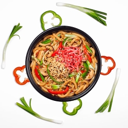 Stop-frame animations for wagamama vegan take-away menu social media and OOH campaign