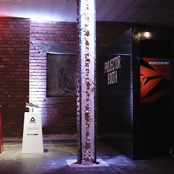 Projector Photo Experience with Reebok