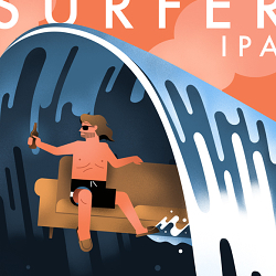 Meet craft brewery resident illustrator Dave Murray